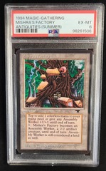 Mishra's Factory (Summer) PSA 6 Antiquities MTG Magic Graded Card